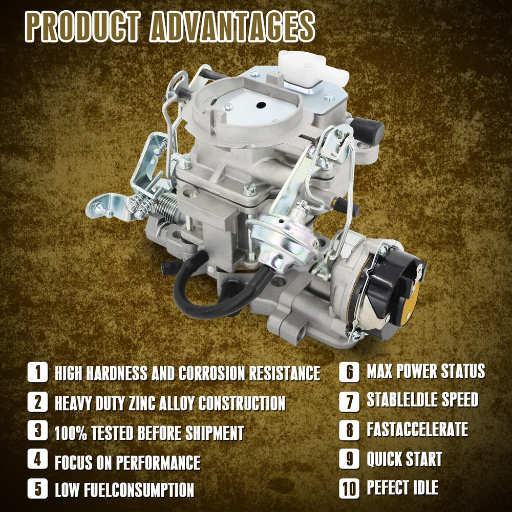 ACmango carburetor label with OEM numbers for easy compatibility check