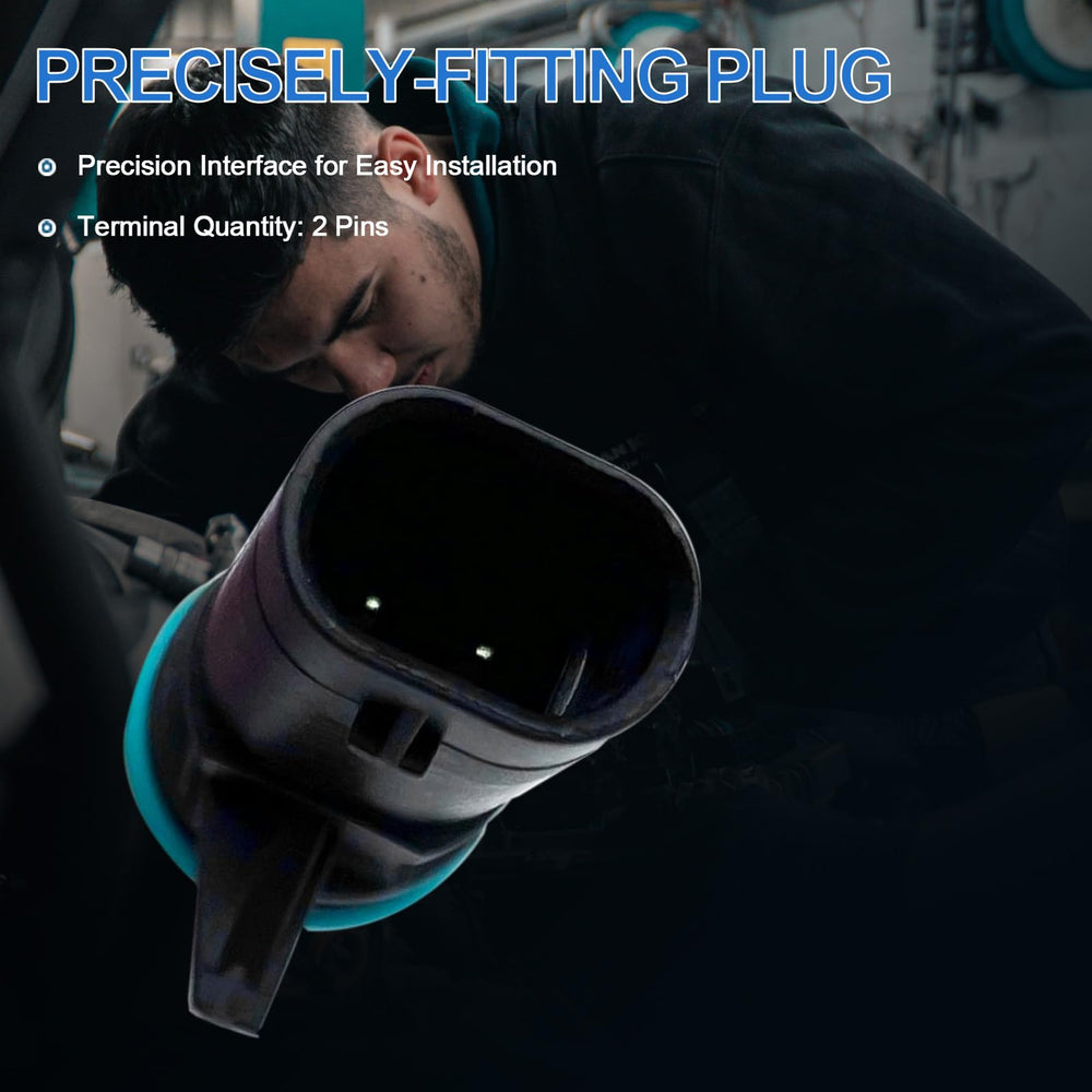 AcornTech sensor installed in engine bay demonstrating correct placement