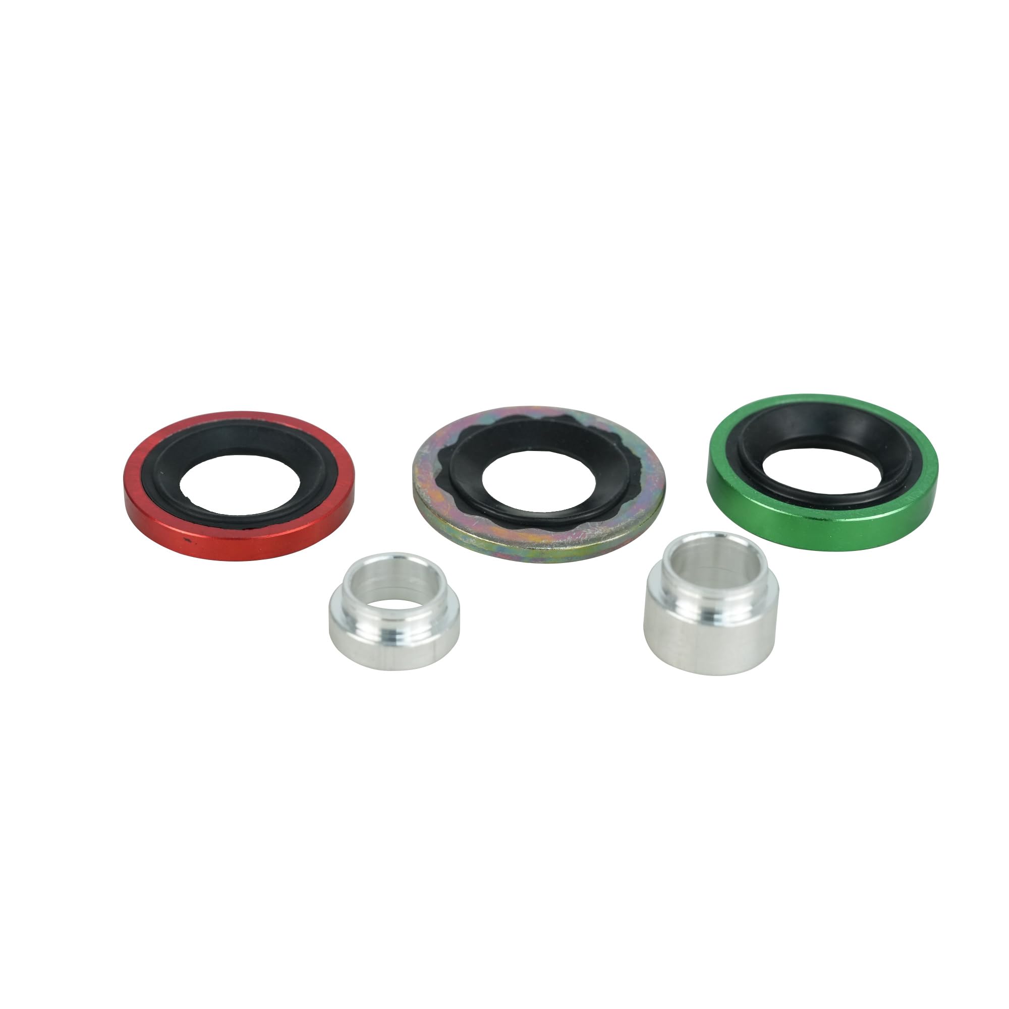 ACTECMAX washers next to caliper showing scale for accurate size verification