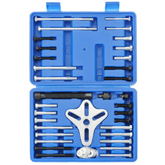 Acymner front of kit showing case and tools for quick access and organized transport