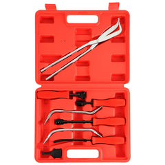 Acymner front view of open case showing organized tools for quick access