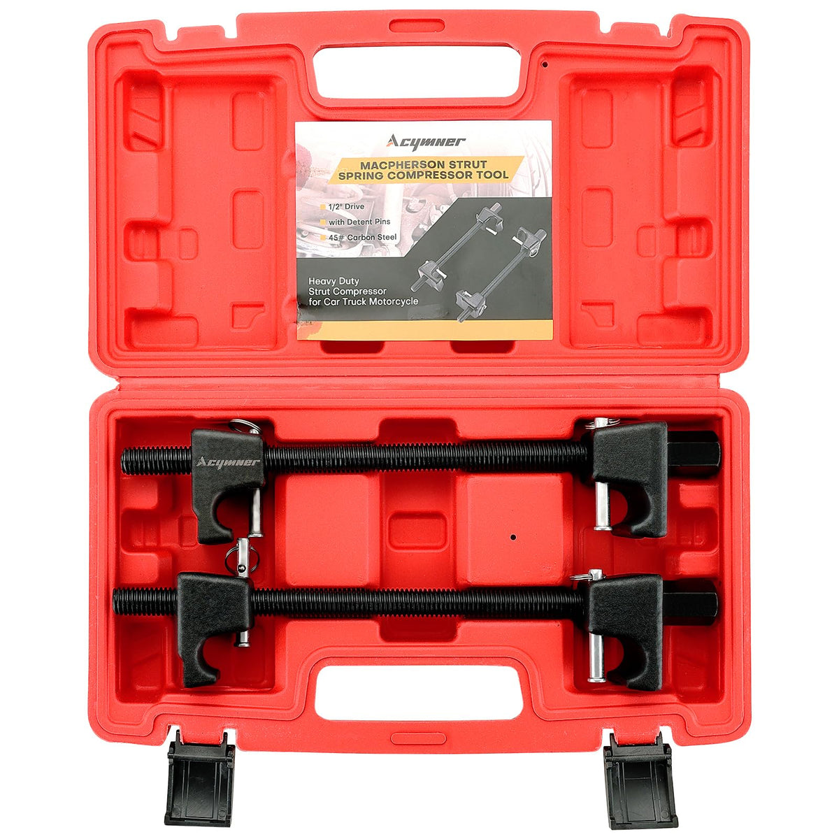 Acymner front packaging showing kit components and benefits