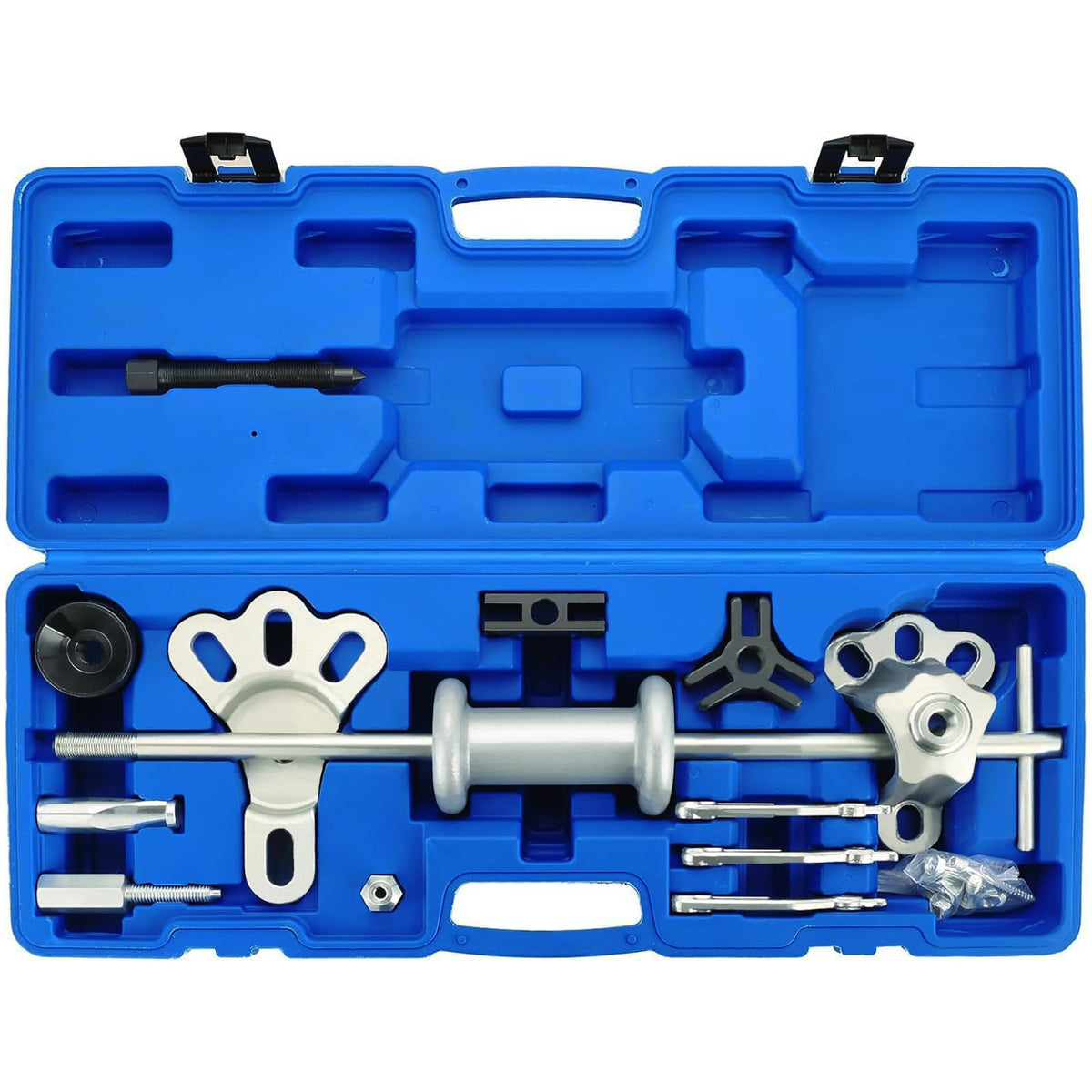 Acymner front packaging showing complete puller set and case for organized storage