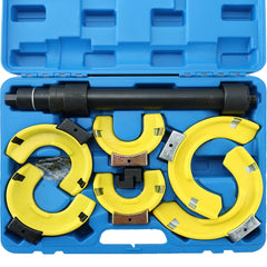 Acymner front view of kit in case showing organized components and portability