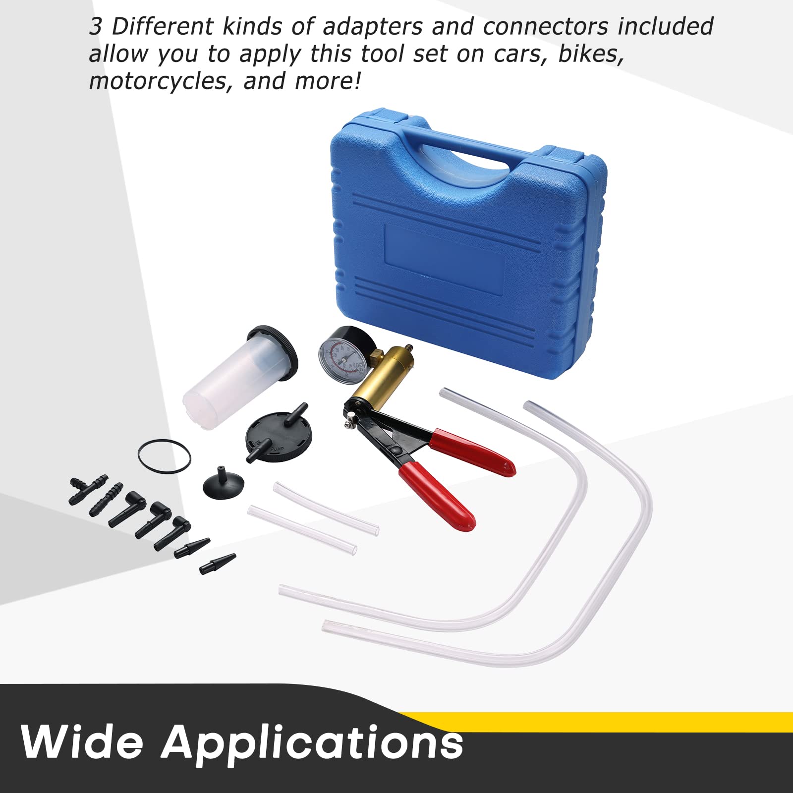 Acymner kit next to a wrench showing compact scale and workshop readiness