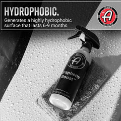 Adam's Graphene Boost close-up sheen showing graphene ceramic texture benefits