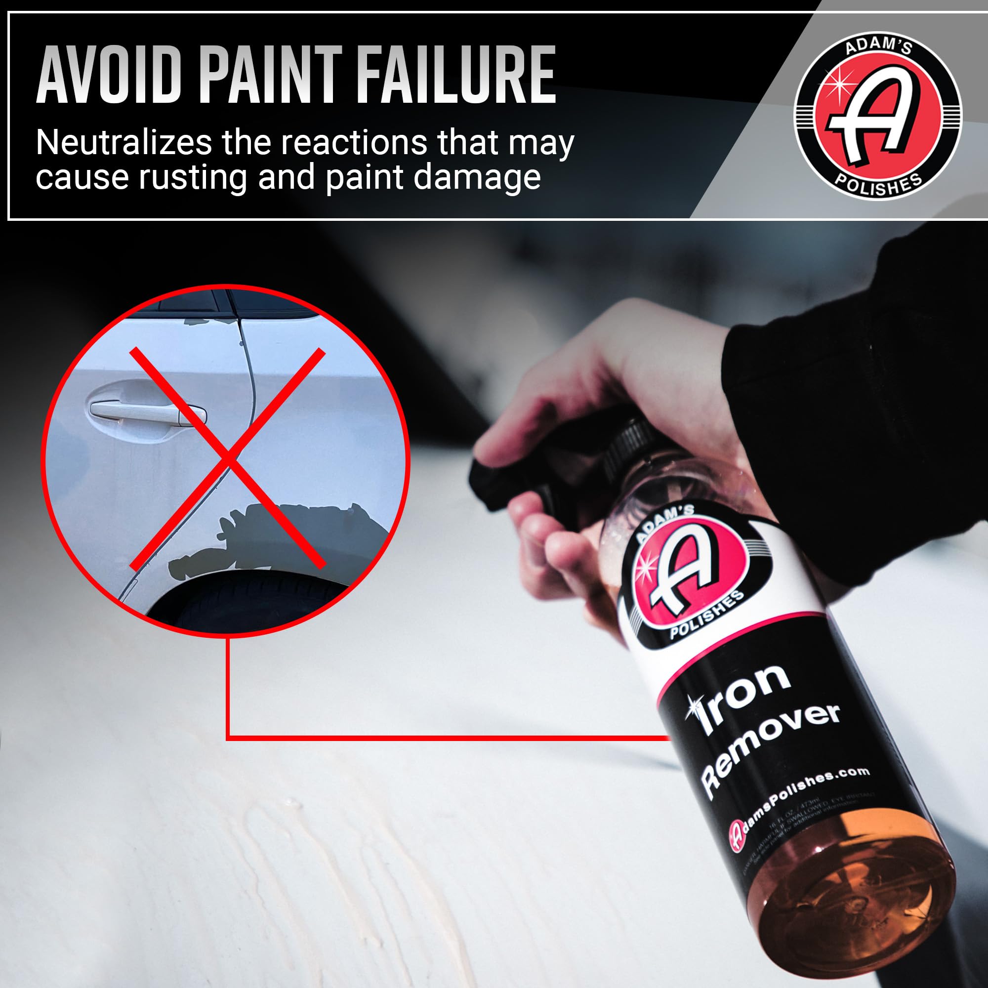 Adam's Polishes pouring gallon into spray bottle for convenient use