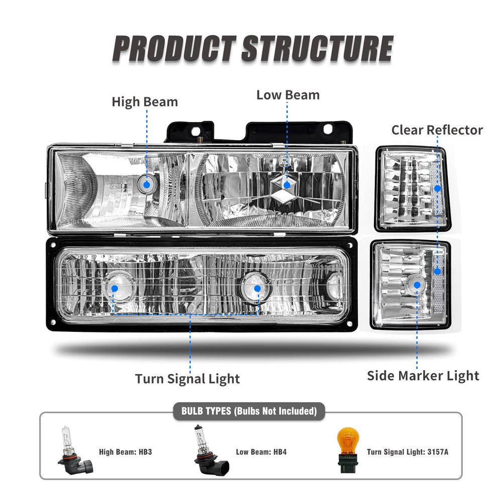ADCARLIGHTS rear housing detail with factory-style electrical connector for easy install