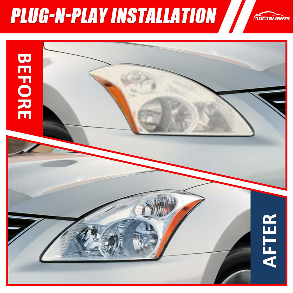ADCARLIGHTS rear view showing mounting points for secure OE-style installation