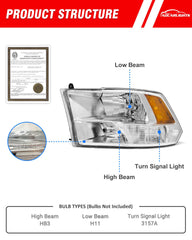 ADCARLIGHTS bulb socket area demonstrating plug-and-play convenience
