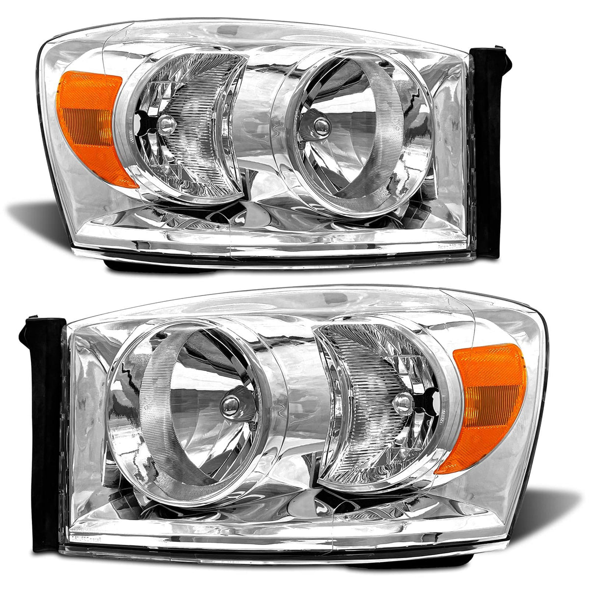 ADCARLIGHTS front assembly showing crisp lens and improved visibility