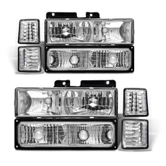 ADCARLIGHTS front assembly showing clean OE-style fit and restored appearance