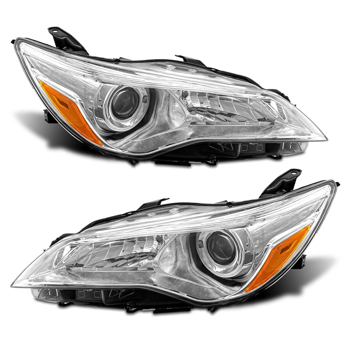 ADCARLIGHTS front assembly for Camry showing precise OE fit