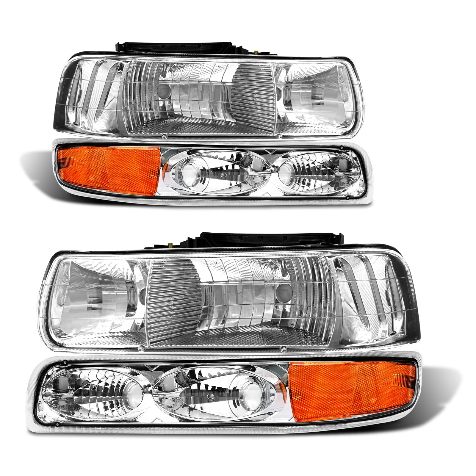 ADCARLIGHTS front assembly showing OE-fit design and restored appearance
