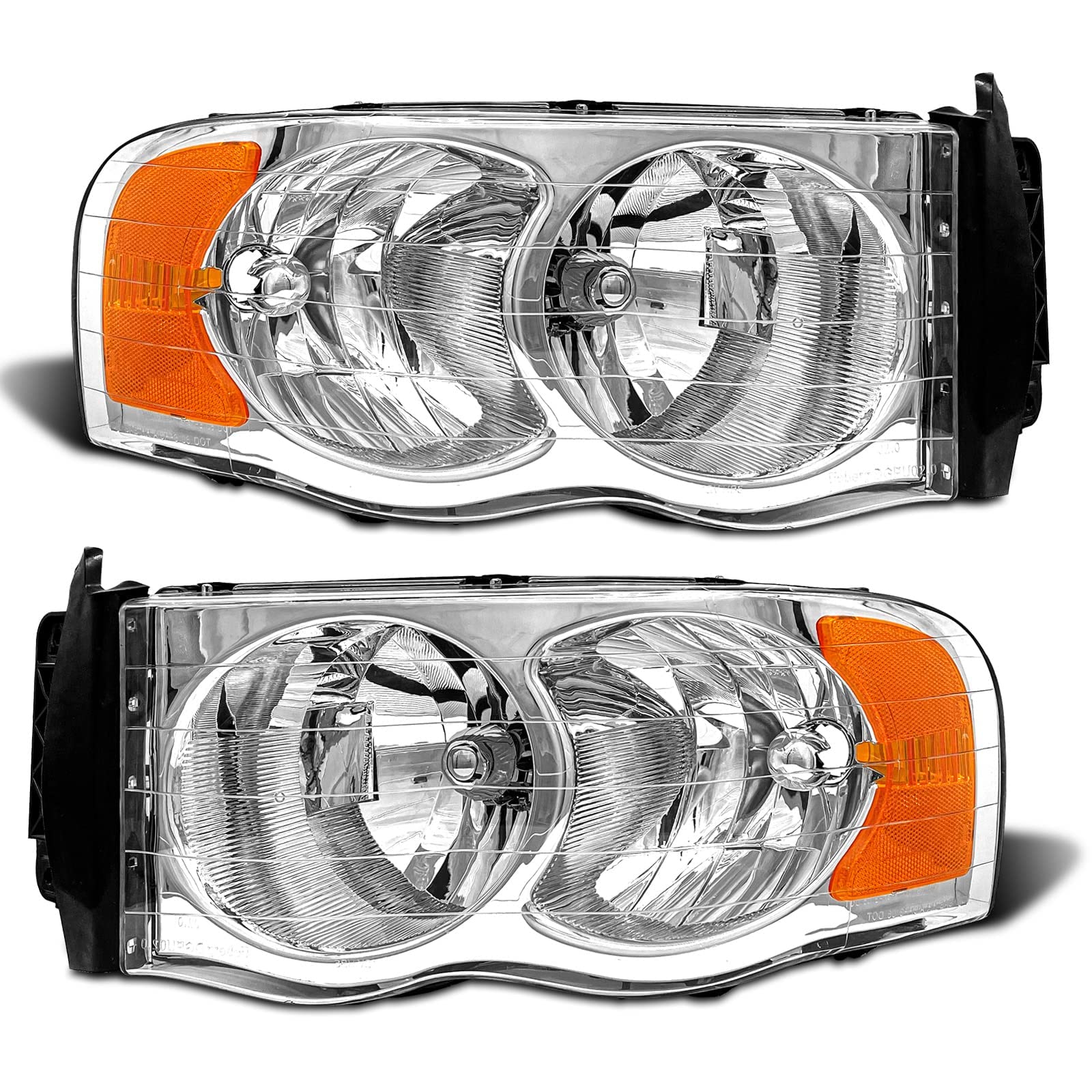 ADCARLIGHTS front assembly showing clean OE fitment for easy replacement