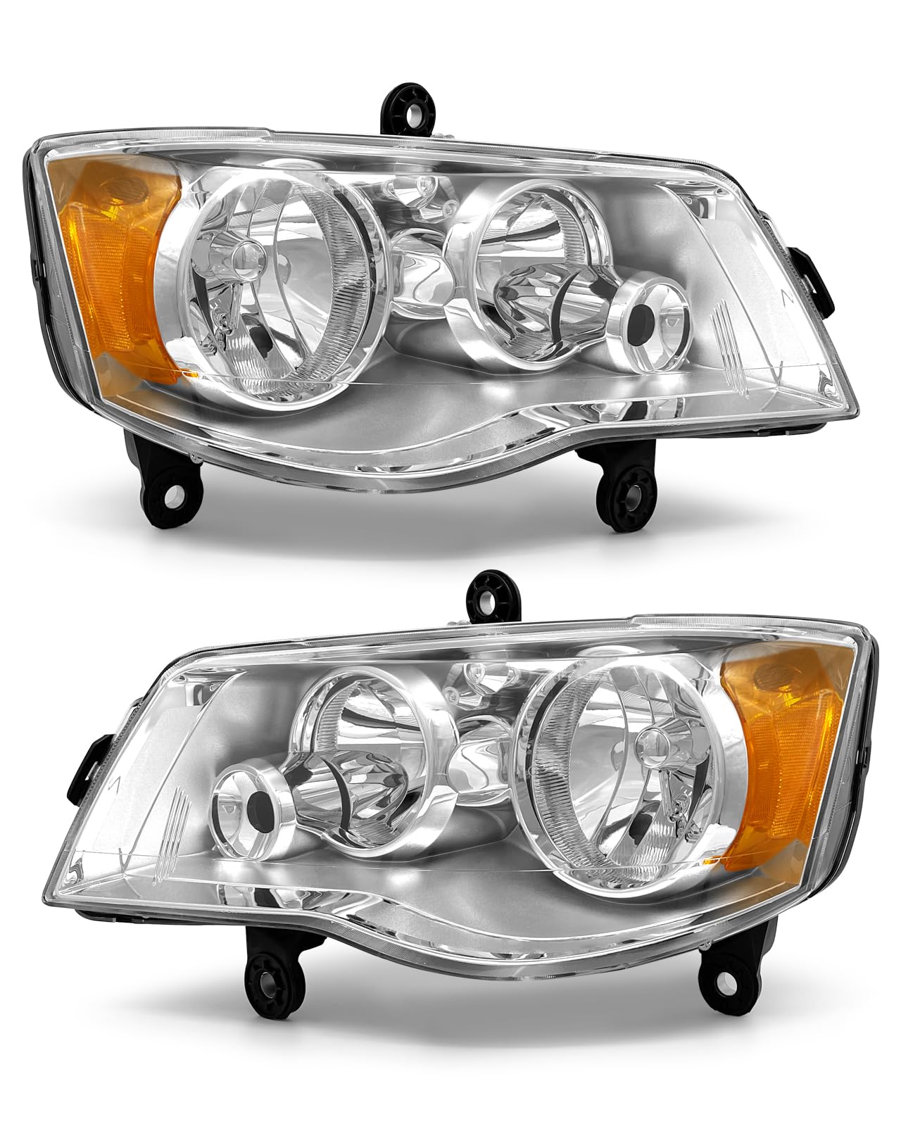 ADCARLIGHTS front assembly showing OE-fit and clean finish for easy replacement