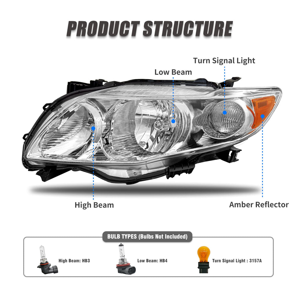 ADCARLIGHTS housing seal detail illustrating watertight IP65 protection against moisture