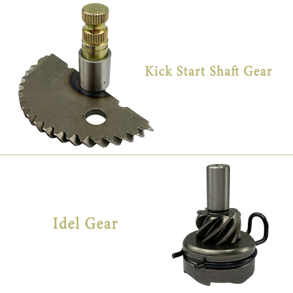 Adorish starter gear detail showing precise teeth for smoother engagement