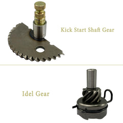 Adorish starter gear detail showing precise teeth for smoother engagement