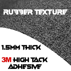 Adrenaline Addicts rubber thickness 1.5mm shown for consistent leg traction