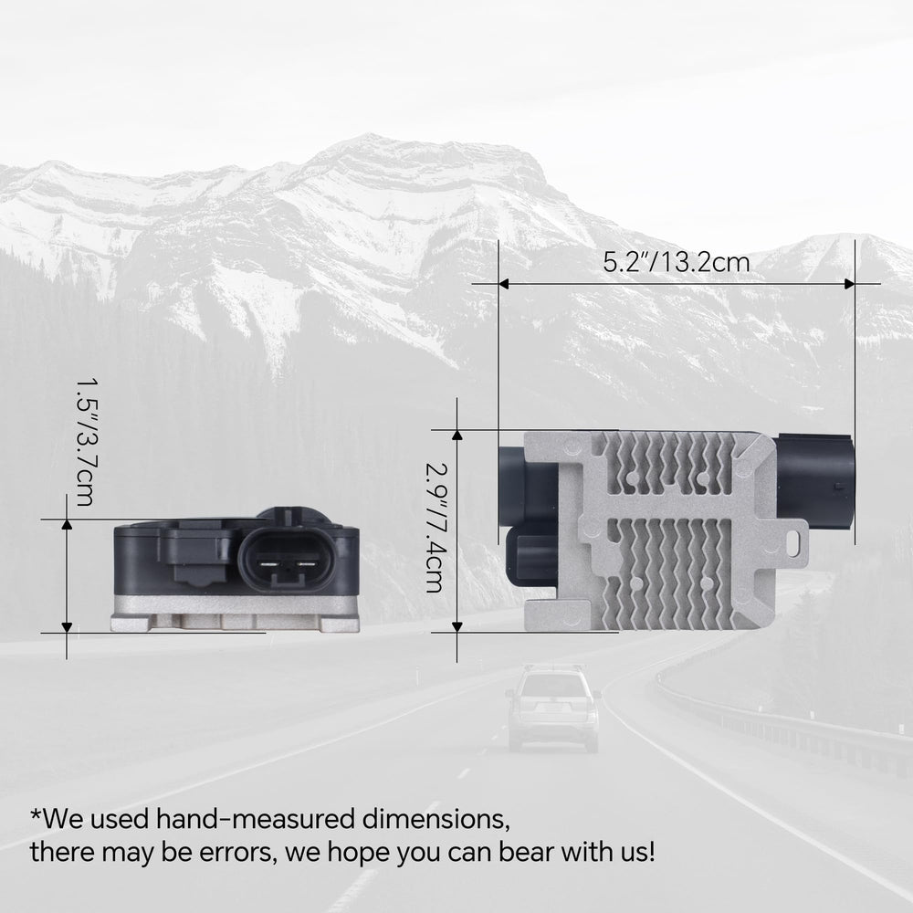 AdvanEX comparison size with ruler helps confirm correct dimensions
