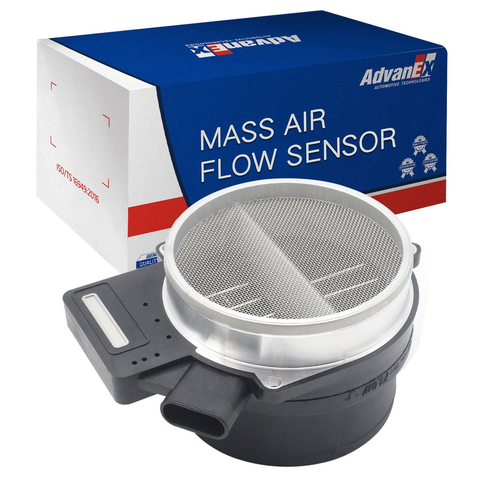 AdvanEX MAF front assembly showing housing and inlet for accurate fit