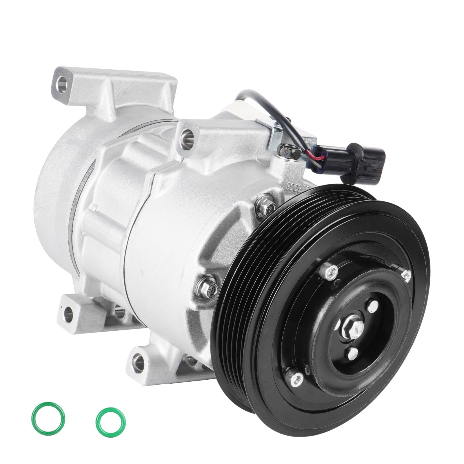 Aeagle compressor front view showing compact fit and reliable cooling
