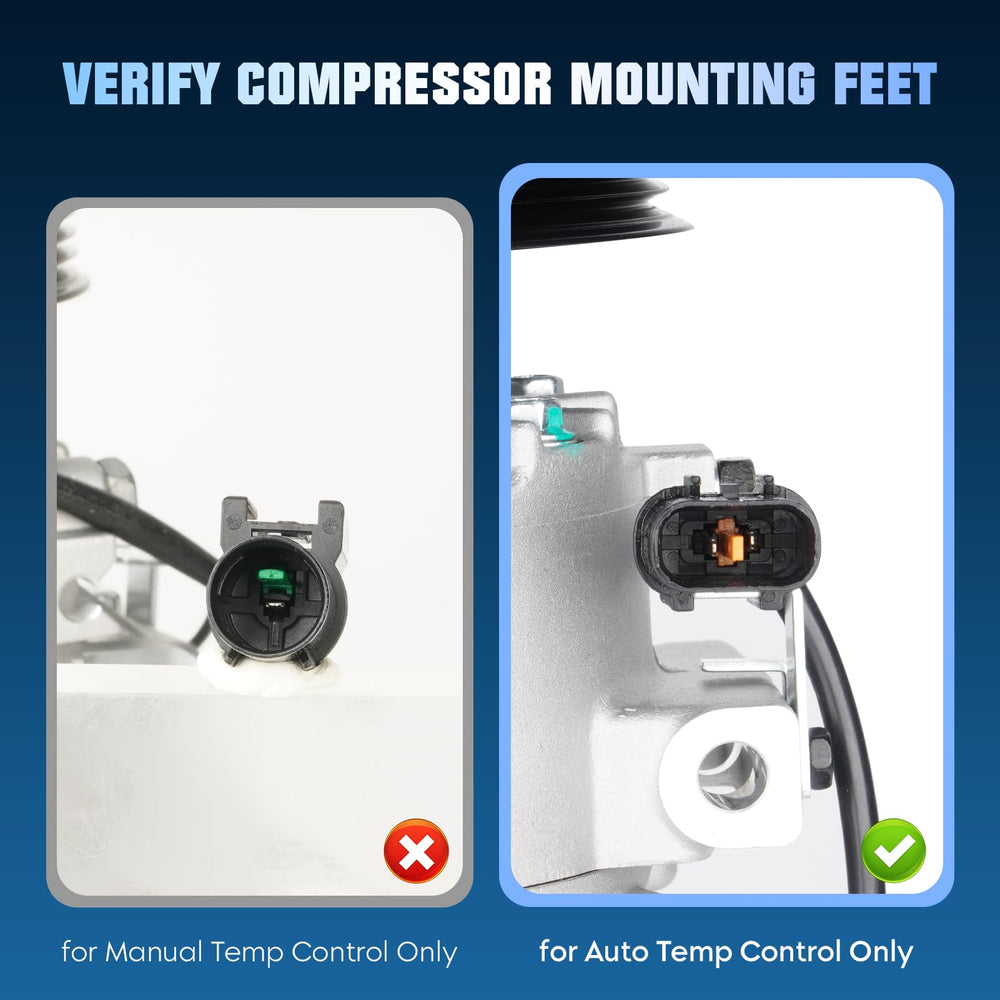 Aeagle compressor pulley and clutch detail highlighting quiet operation