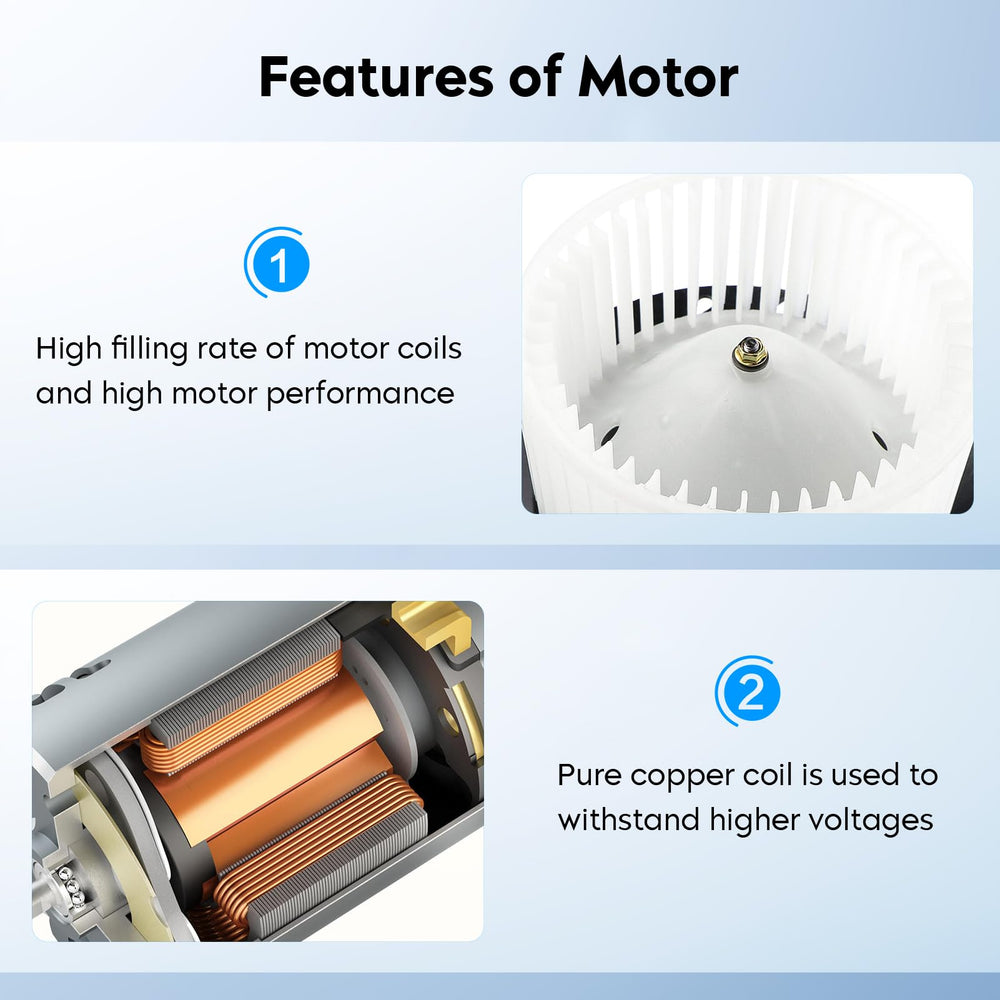 Aeagle blower motor electrical connector detail for plug-and-play installation