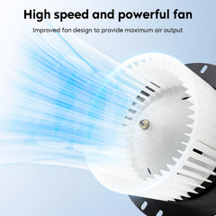 Aeagle blower motor side profile highlighting compact direct-fit design