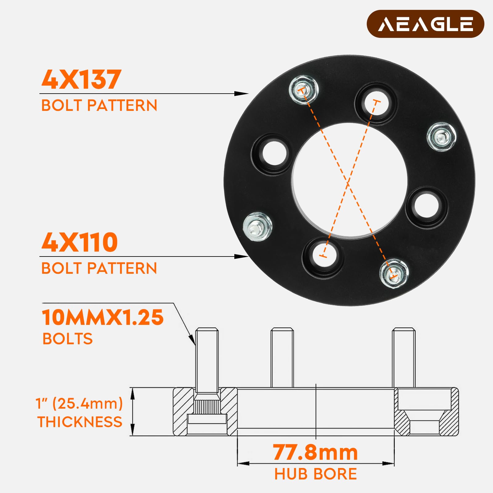 Aeagle close-up of CNC-machined face highlighting precision and durability