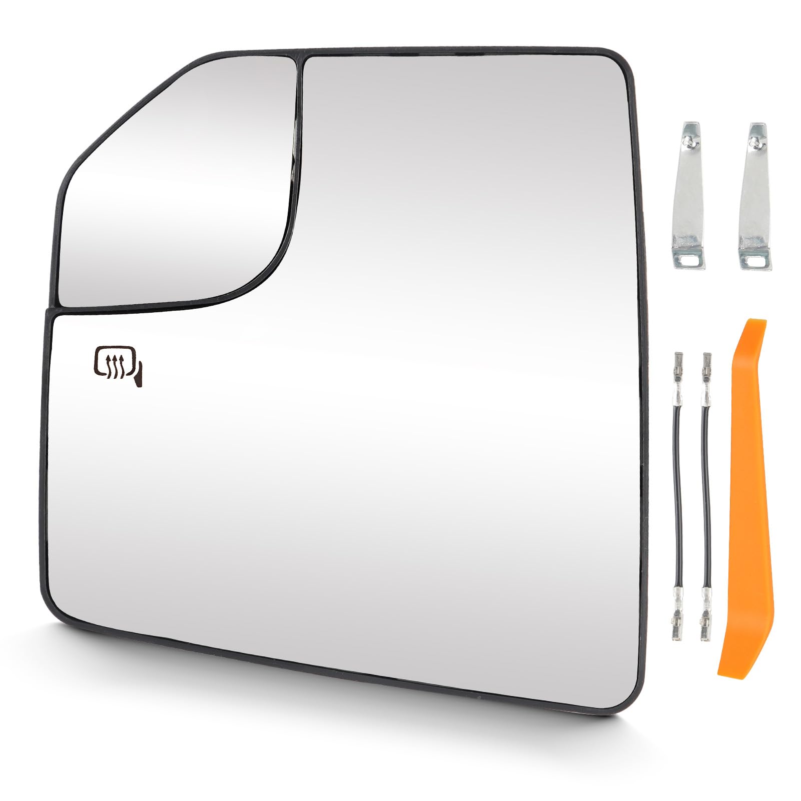 Aeagle driver-side front view showing clear reflection and improved visibility