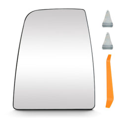 Aeagle driver-side front view of mirror glass showing exact fit