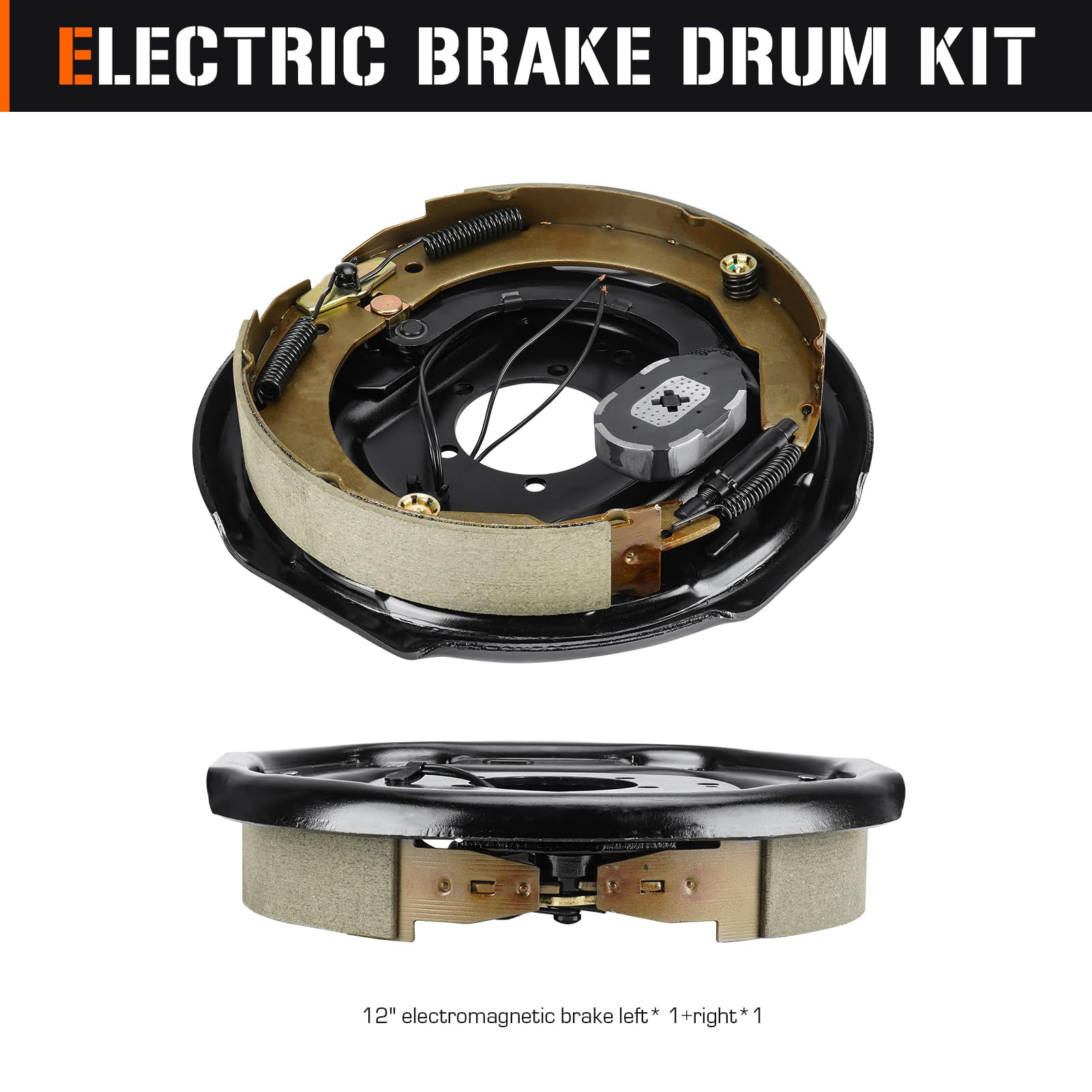 AEagle brake next to ruler for size and scale comparison ease