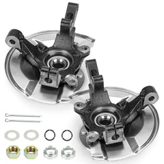 AEagle front knuckle assembly front view showing fitment and improved alignment