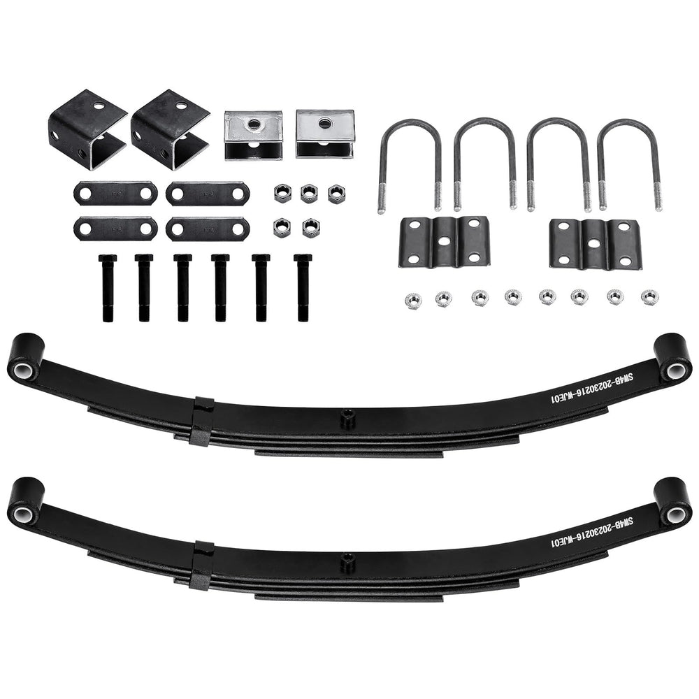 AEagle front view of assembled suspension kit showing complete contents and easy replacement benefit