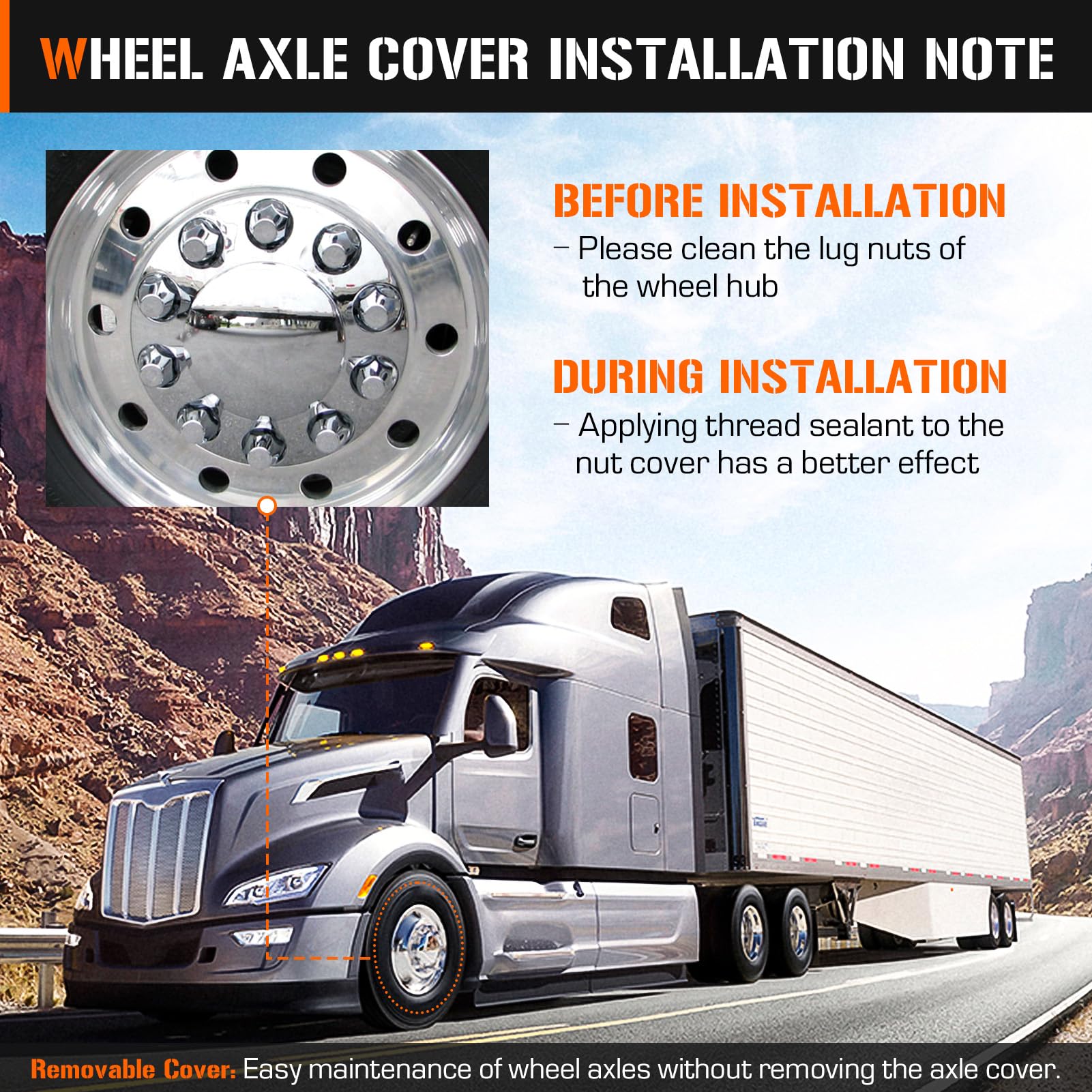 Aeagle lifestyle shot on highway showing stylish durable wheel appearance