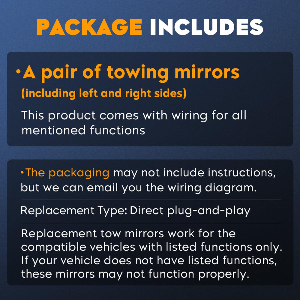 Aeagle mirrors on F-150 towing trailer demonstrating enhanced road visibility
