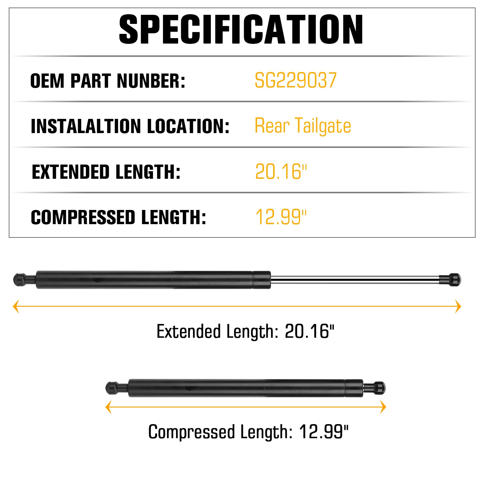 Aeagle close-up of piston rod showing treated surface for smoother motion