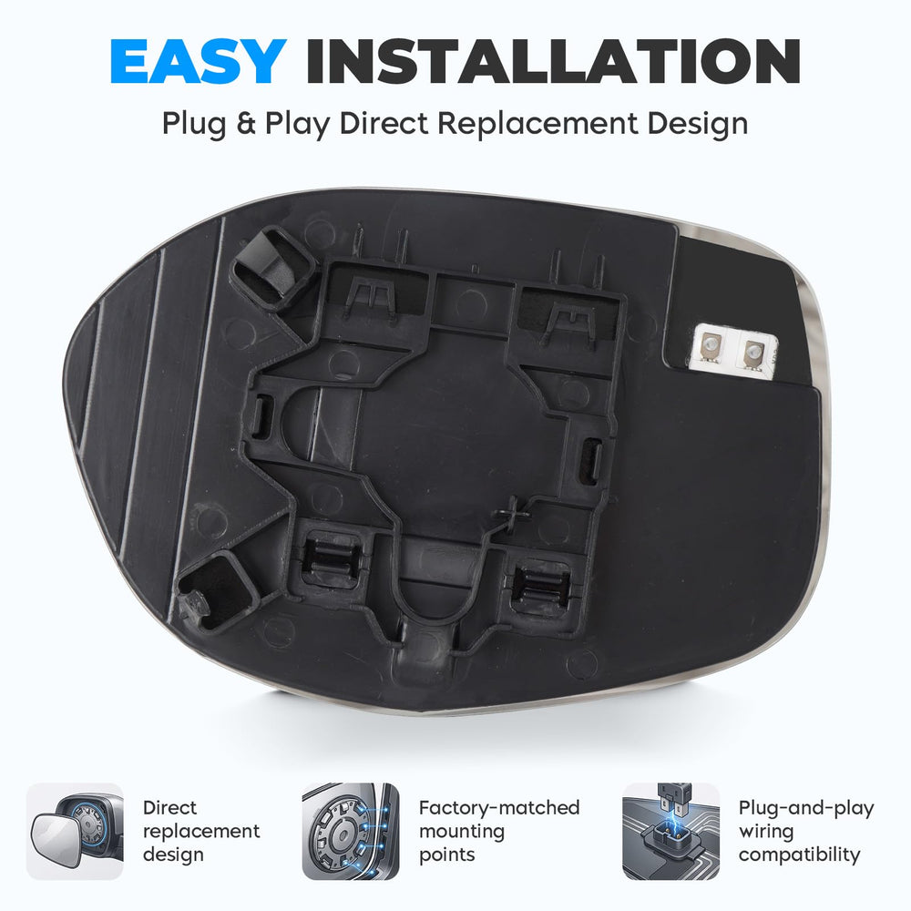 Aeagle mirror back ABS backing detail showing durable construction and long-term protection