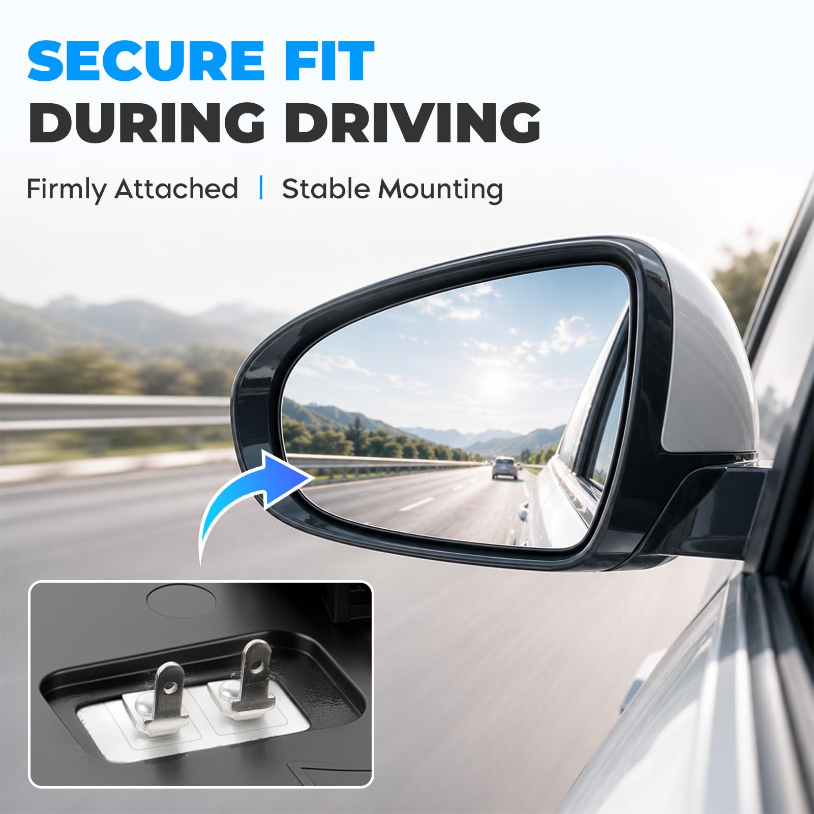 Aeagle mirror installed on Chevy Silverado demonstrating direct-fit replacement