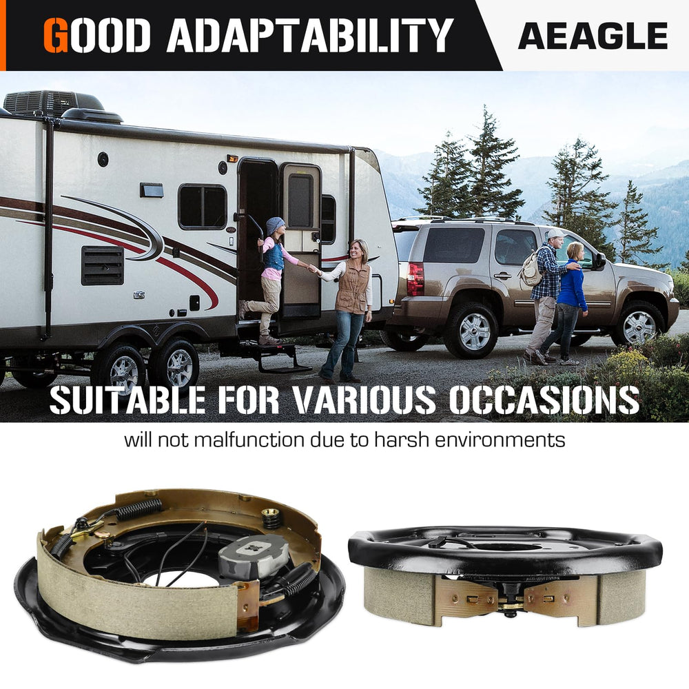 AEagle product label showing part details and 12-month warranty