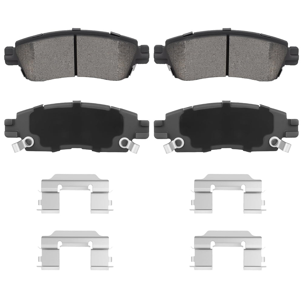 Aeagle rear brake pads packaging showing product and benefits