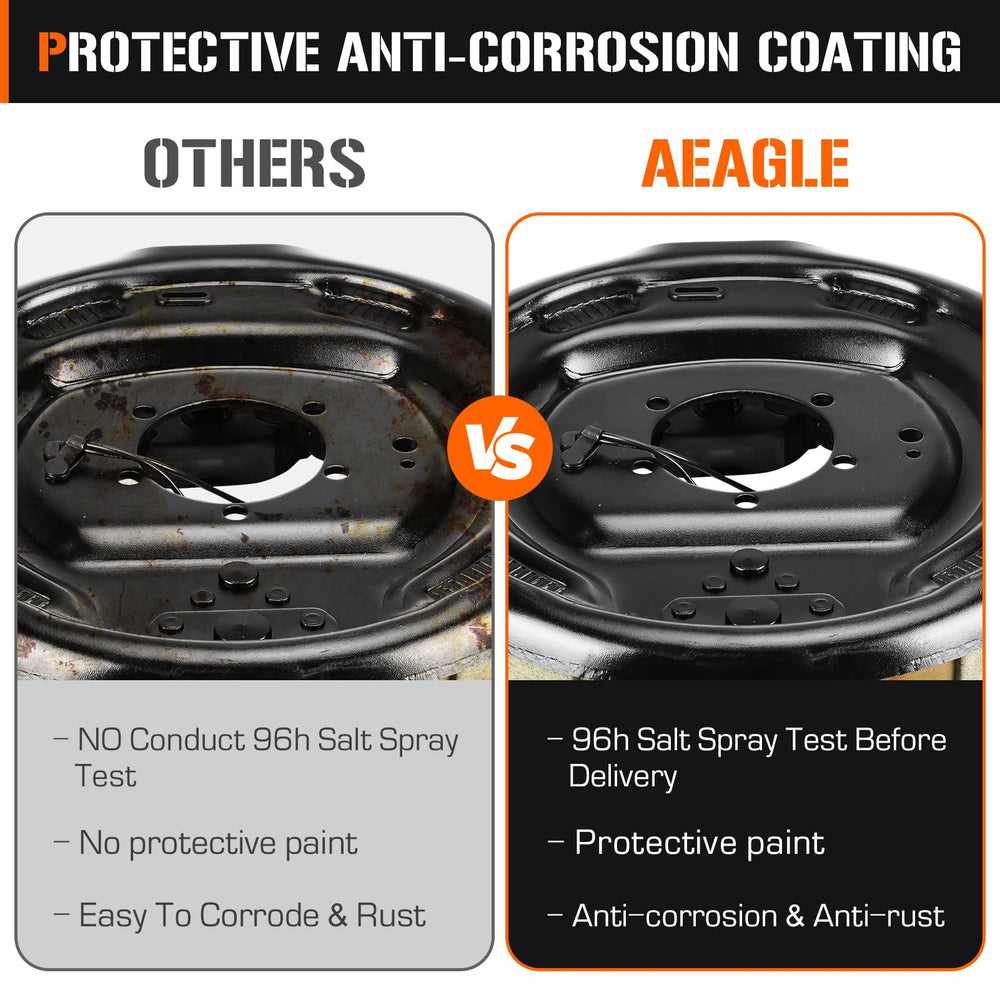 AEagle right brake side profile highlighting electrical connector location