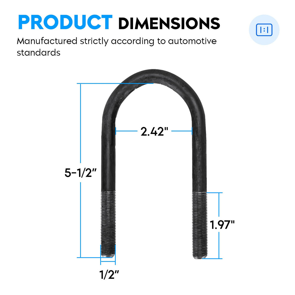 AEagle side profile showing spring length and dimensions for correct fit verification