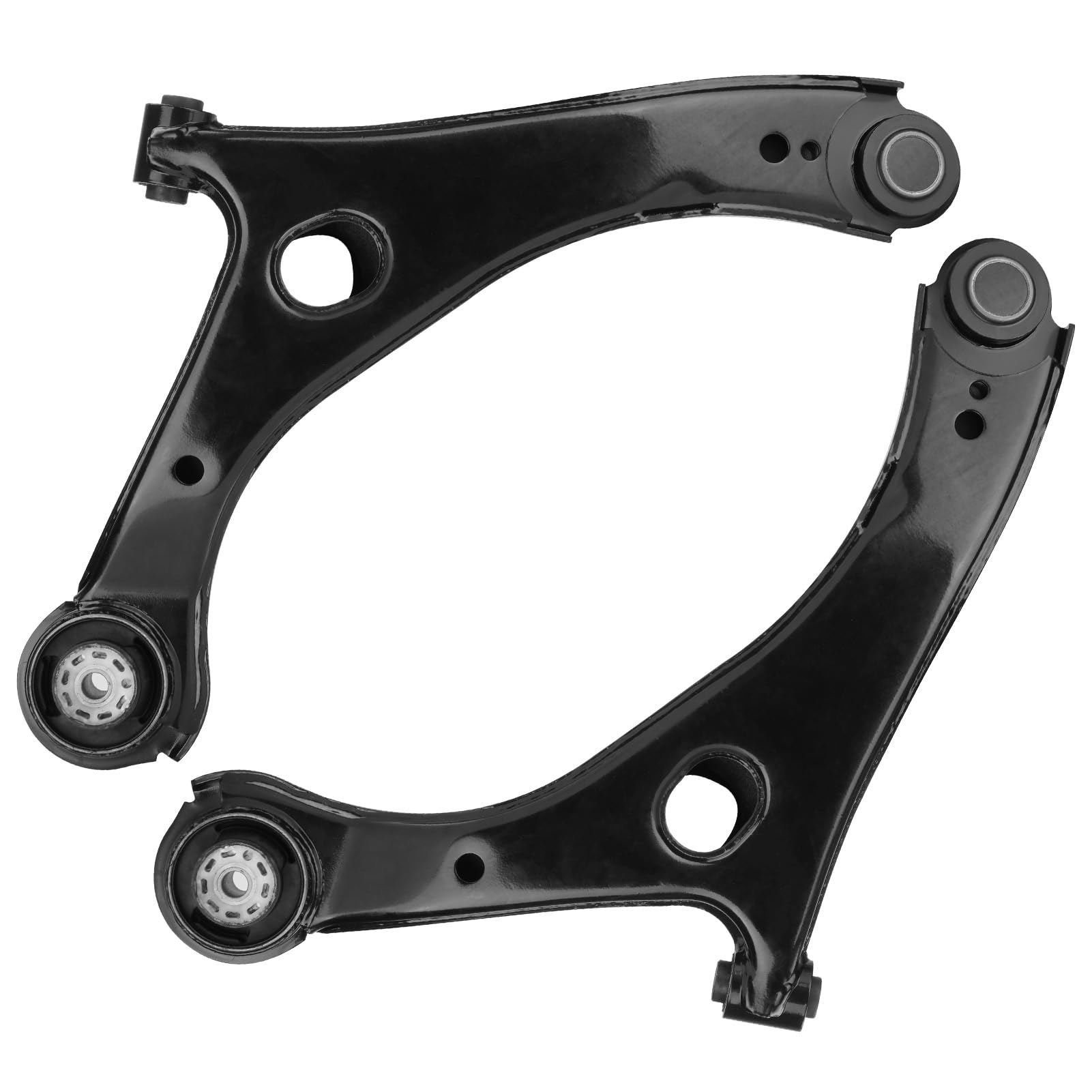 Aeagle control arm next to ruler size comparison to confirm dimensions before purchase