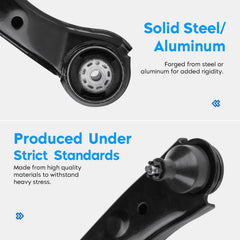 Aeagle sway bar end link detail illustrating robust joints for improved handling
