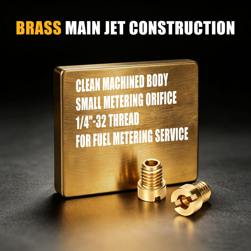 AegisAutos jets lined by size demonstrating two of each 64–99 for reliable tuning steps