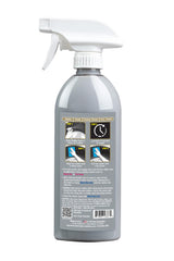 Aero Cosmetics spray action demonstrating even coverage and easy application