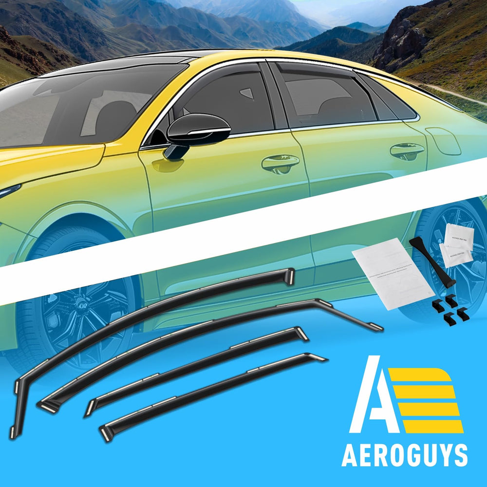 AEROGUYS full vehicle profile showing sleek look and improved aerodynamics benefit